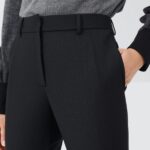 Women Straight Fit Trousers – Office Wear