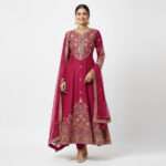 Women Embroidered Kurti – Festive Wear