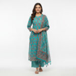 Women Printed Kurta Set – Ethnic Style